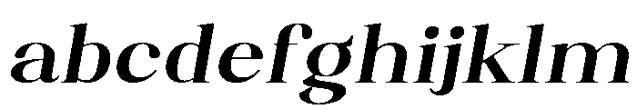 Artrend Soft Black ExtExp Slant FONT