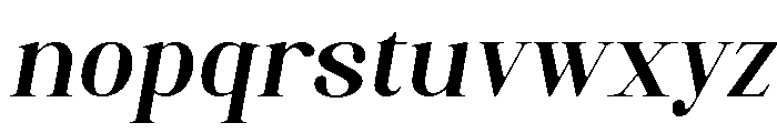 Artrend Soft Black SemExp Slant Font LOWERCASE