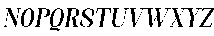 Artrend Soft Black Slant Font UPPERCASE