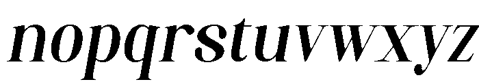 Artrend Soft Black Slant Font LOWERCASE