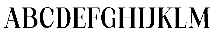 Artrend Soft Black Font UPPERCASE