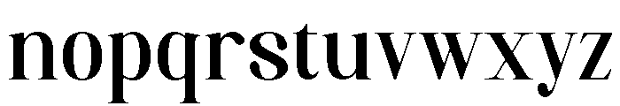 Artrend Soft Black Font LOWERCASE