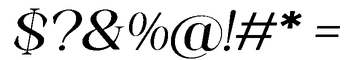 Artrend Soft Bold Exp Slant Font OTHER CHARS