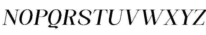 Artrend Soft Bold Exp Slant Font UPPERCASE