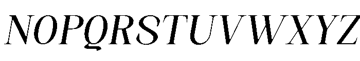 Artrend Soft Bold SemExp Slant Font UPPERCASE
