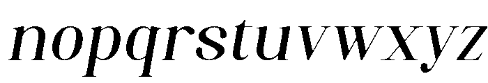 Artrend Soft Bold SemExp Slant Font LOWERCASE