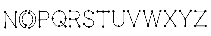 Arums Regular Font UPPERCASE