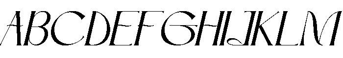 Arunela Italic FONT