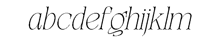 Arvelis Extra Light Italic FONT