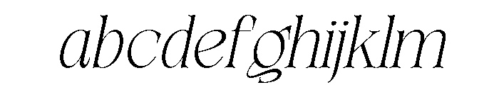Arvelis Light Italic FONT