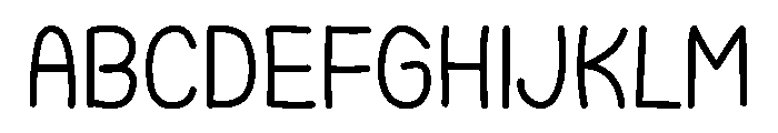 Arvella Font UPPERCASE