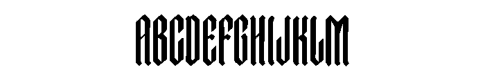 Arvexor Font UPPERCASE