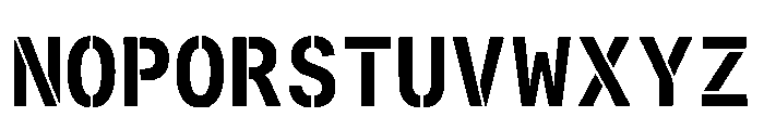 Arwa Regular Font UPPERCASE