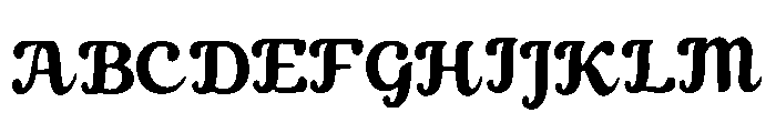 Arya Font UPPERCASE