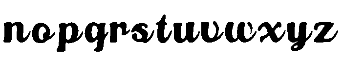 Arya Font LOWERCASE