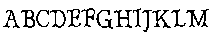 Aryan Font UPPERCASE