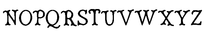 Aryan Font UPPERCASE