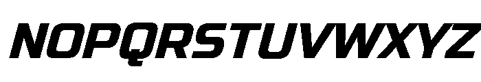 Arzetie Italic Font UPPERCASE