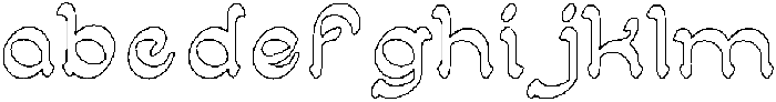 ARABIAN KNIGHT-Hollow otf (400) FONT