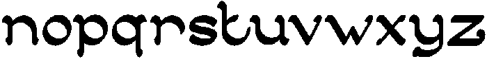 ARABIAN KNIGHT otf (400) Font LOWERCASE