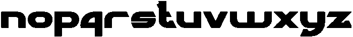 ARCADE Bold otf (700) Font LOWERCASE