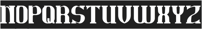 ARCHANGEL-Inverse otf (400) Font UPPERCASE