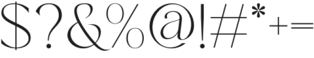 ARCHES Regular otf (400) Font OTHER CHARS