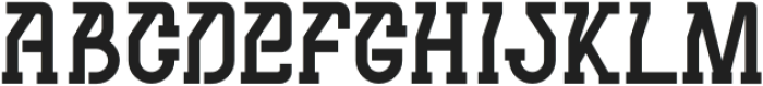 AREP Regular otf (400) Font UPPERCASE