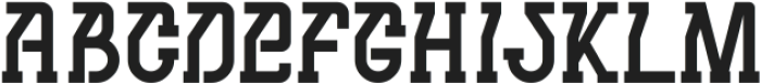 AREP Regular ttf (400) Font UPPERCASE