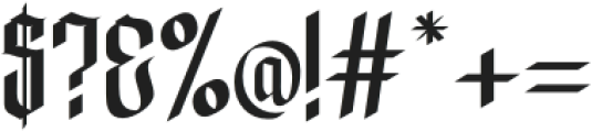 ARHOKY-Regular otf (400) Font OTHER CHARS