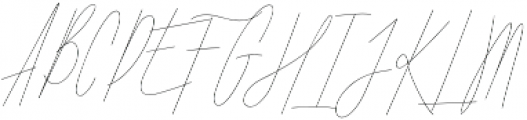 ARK Seychelle Signature otf (400) Font UPPERCASE