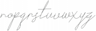 ARK Seychelle Signature otf (400) Font LOWERCASE