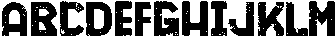ARMHAMRAH ROUGH otf (400) Font UPPERCASE