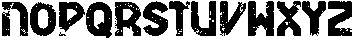 ARMHAMRAH ROUGH otf (400) Font LOWERCASE