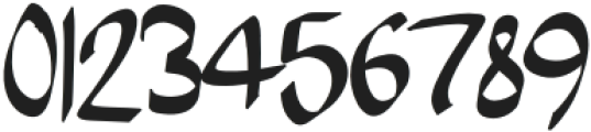 ARSENIC Regular otf (400) Font OTHER CHARS