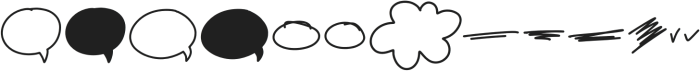 ART SCHOOL DROPOUT Doodles otf (400) Font LOWERCASE