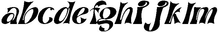 ARTISTIC TRACING ITALIC otf (400) FONT