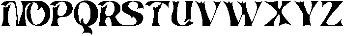 ARTISTIC TRACING REGULAR otf (400) Font UPPERCASE