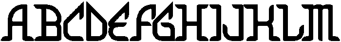 Ar Rihala otf (400) Font UPPERCASE
