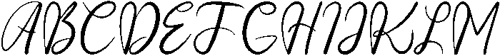 Arabella Regular otf (400) Font UPPERCASE