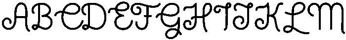 Arabesque Regular otf (400) Font UPPERCASE