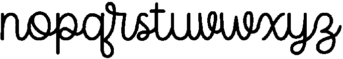 Arabesque Regular otf (400) Font LOWERCASE