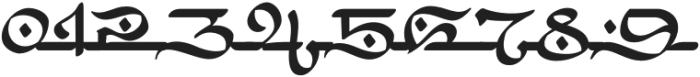 Arabic Script Regular otf (400) Font OTHER CHARS