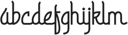 ArabicCalligraphy-Regular otf (400) Font LOWERCASE