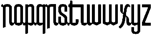 Arabica Neue Regular otf (400) Font LOWERCASE