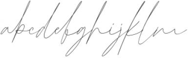 Arabilla Signature Regular otf (400) Font LOWERCASE