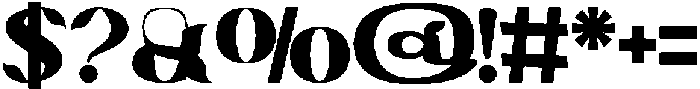 Arakundo Bold otf (700) Font OTHER CHARS