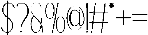 Arakundo Thin otf (100) Font OTHER CHARS