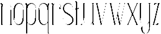 Arakundo Thin otf (100) Font LOWERCASE