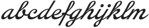 Arando Script Italic otf (400) Font LOWERCASE